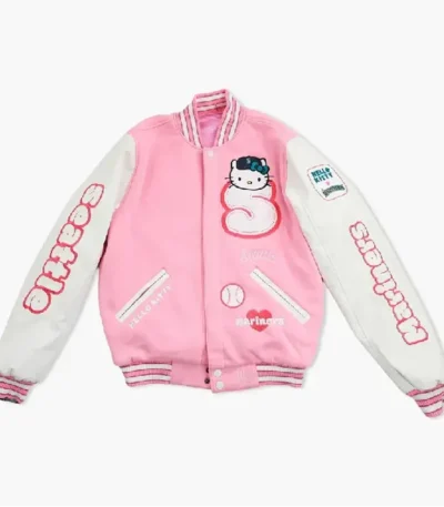 Mariners Hello Kitty Varsity Jacket