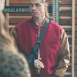 Martí Cordero Olympo S01 Red and Brown Jacket