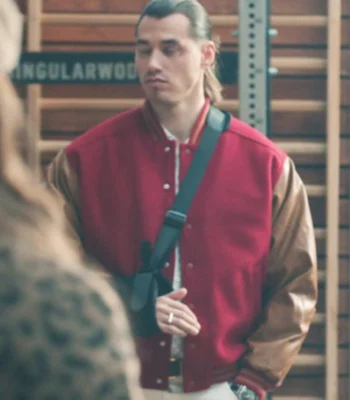 Martí Cordero Olympo S01 Red and Brown Jacket