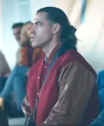 Martí Cordero Olympo S01 Red and Brown Jacket