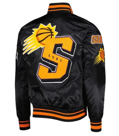 Mash Up Capsule Phoenix Suns Black Satin Jacket