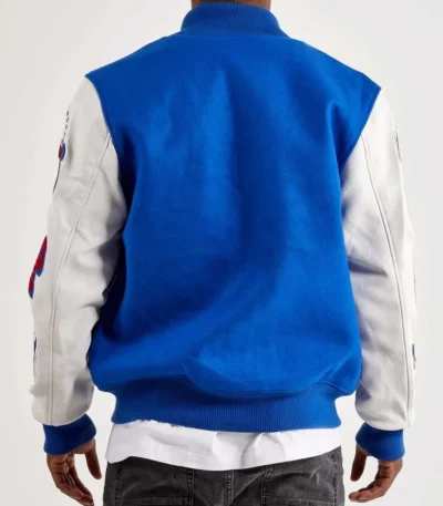 Mash Up Philadelphia 76ers Royal Varsity Jacket