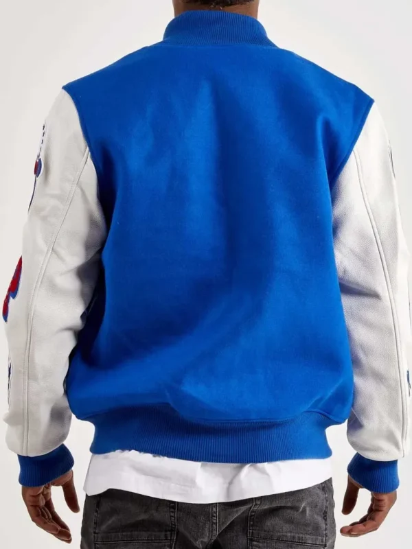 Mash Up Philadelphia 76ers Royal Varsity Jacket