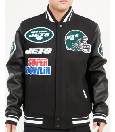 Mashup New York Jets Varsity Jacket