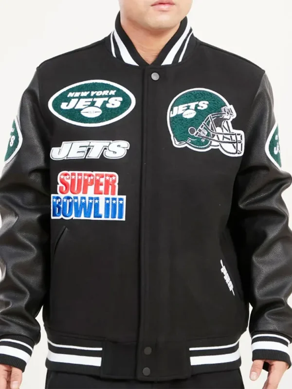 Mashup New York Jets Varsity Jacket