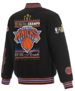 NY Knicks 2026 Finals Champions Black Jacket