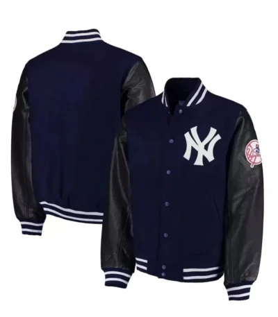Men’s Varsity Yankee Letterman Jacket New York