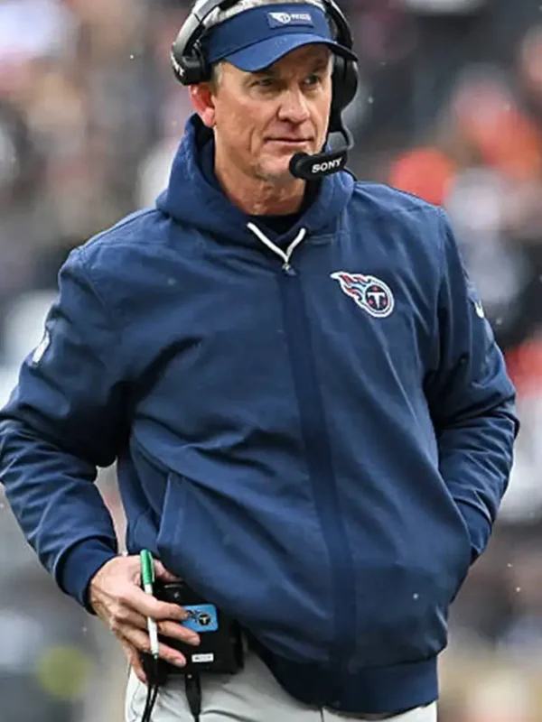Mike McCoy Tennessee Titans Bomber Jacket