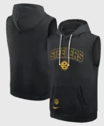 Mike Tomlin Steelers Sideline Sleeveless Hoodie