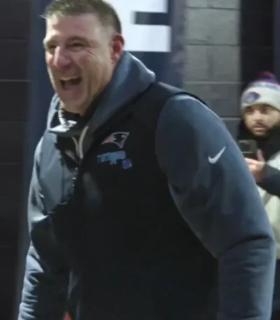 Mike Vrabel Blue Vest