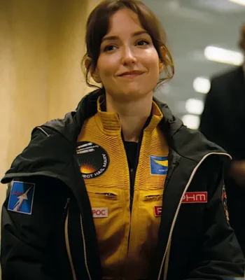 Milana Vayntrub Project Hail Mary Black Jacket