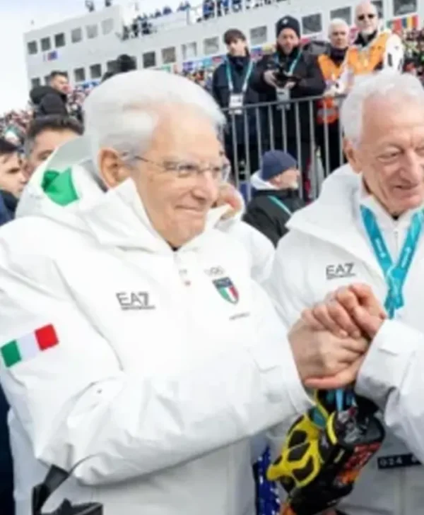 Sergio Mattarella 2026 Winter Olympics Team Italy Jacket