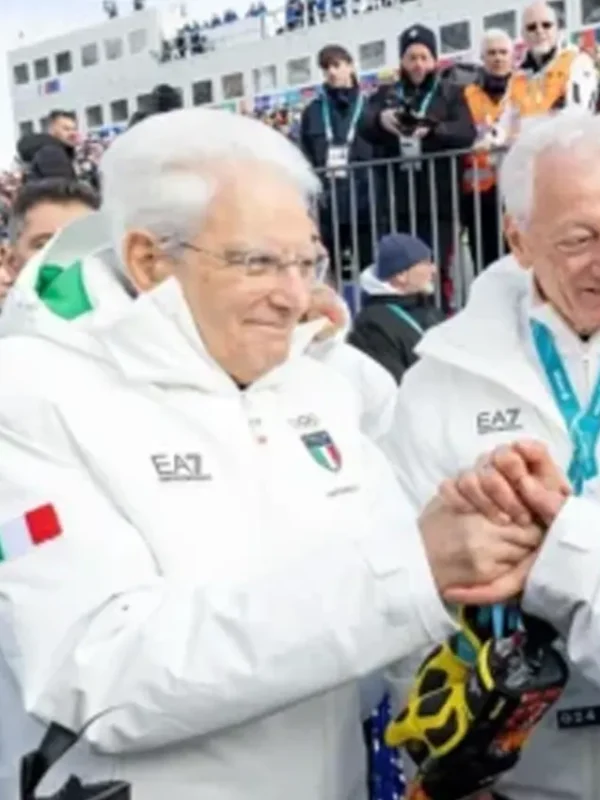 Sergio Mattarella 2026 Winter Olympics Team Italy Jacket