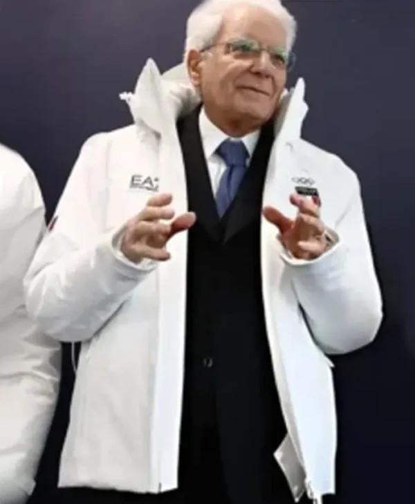 Sergio Mattarella 2026 Winter Olympics Team Italy Jacket