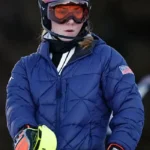 Milano Cortina Mikaela Shiffrin Blue Puffer Jacket