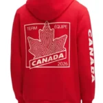 Winter Olympics Team Canada Red Hoodie