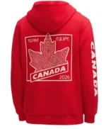 Winter Olympics Team Canada Red Hoodie