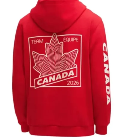 Winter Olympics Team Canada Red Hoodie