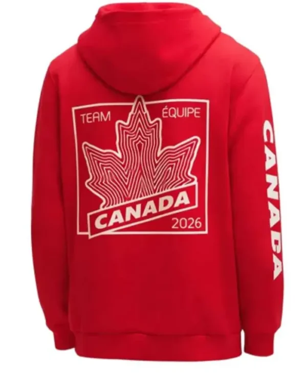 Winter Olympics Team Canada Red Hoodie