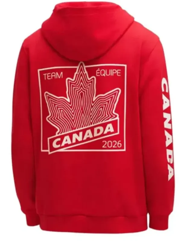 Winter Olympics Team Canada Red Hoodie