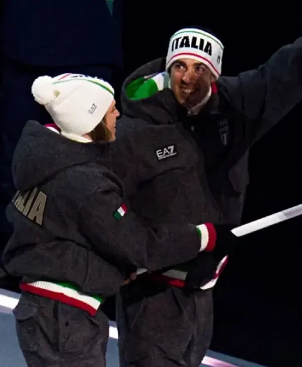 Winter Olympics 2026 Team Italy EA7 Jacket