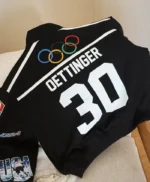 Oettinger Team USA Black Bomber Jacket