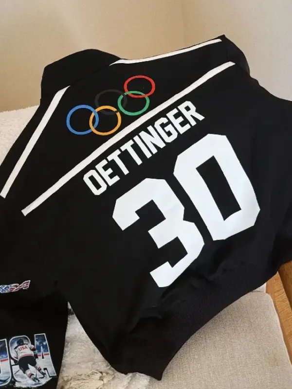 Oettinger Team USA Black Bomber Jacket