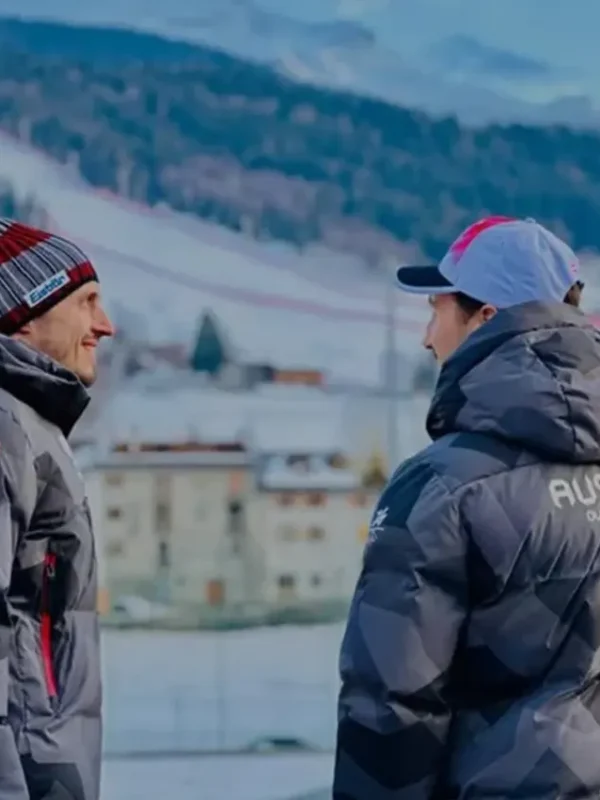 Winter Olympics 2026 Team Austria Grey Jacket