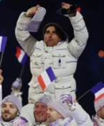 Winter Olympics 2026 Team France White Jacket
