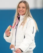 Winter Paralympic Games 2026 Oksana White Jacket