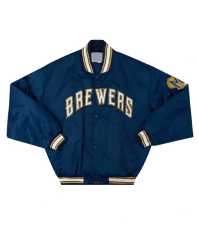 Milwaukee Brewers 1994-99 Navy Jacket