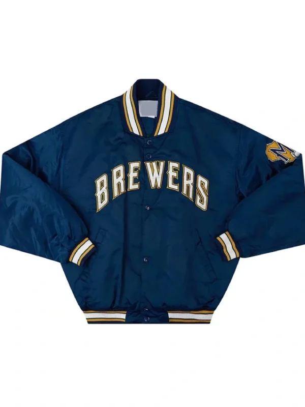 Milwaukee Brewers 1994-99 Navy Jacket