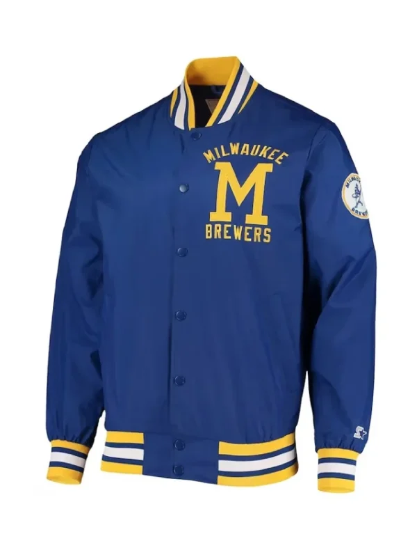 Milwaukee Brewers The Jet III Royal Jacket