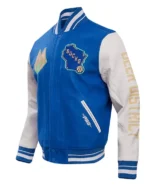 Milwaukee Bucks 2024 City Edition Royal Varsity Jacket