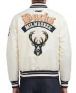 Milwaukee Bucks Best of Rib Satin Jacket