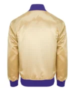 Milwaukee Bucks Golden Lightweight Satin Jacket