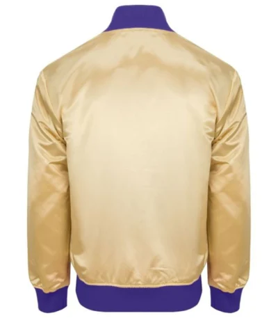 Milwaukee Bucks Golden Lightweight Satin Jacket