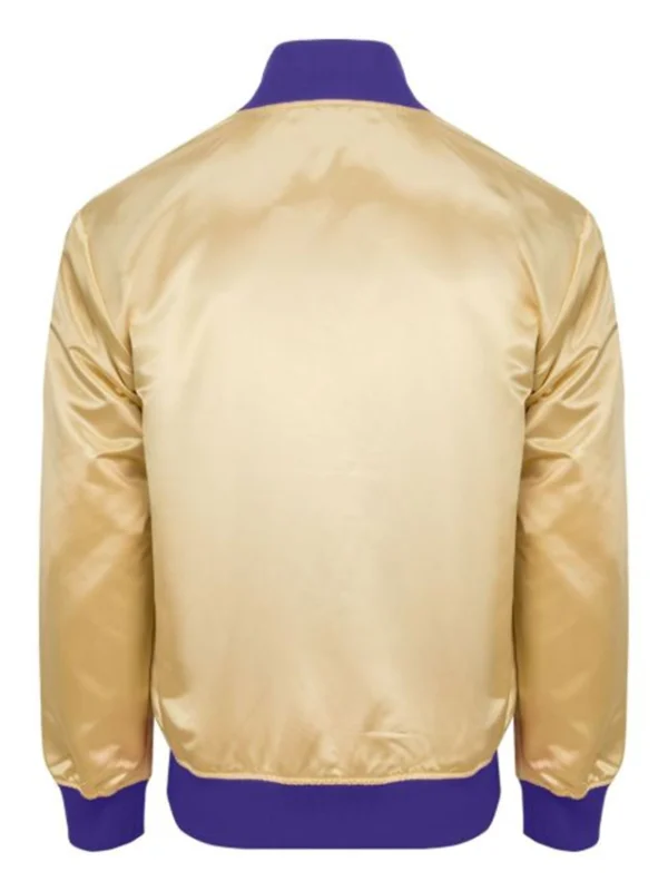 Milwaukee Bucks Golden Lightweight Satin Jacket