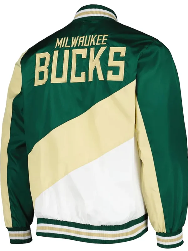 Milwaukee Bucks Hunter Green Ripstop Nylon Jacket