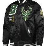 Milwaukee Bucks Mash Up Capsule Satin Jacket