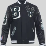 Milwaukee Bucks Mashup Varsity Jacket