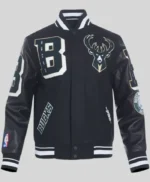 Milwaukee Bucks Mashup Varsity Jacket