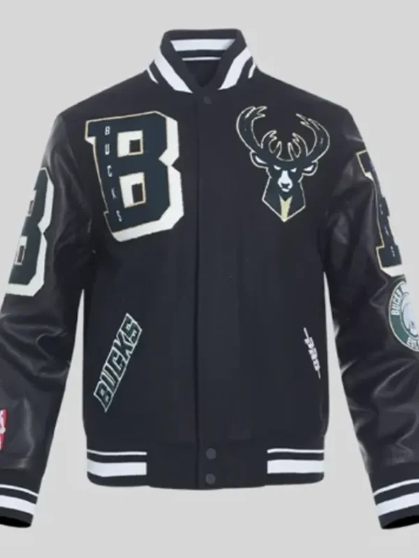 Milwaukee Bucks Mashup Varsity Jacket
