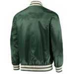Milwaukee Bucks The Diamond Hunter Green Satin Jacket