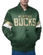 Milwaukee Bucks Triple Option Varsity Jacket
