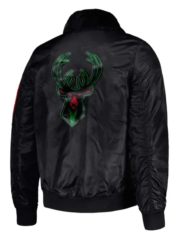 Milwaukee Bucks Ty Mopkins Black Jacket