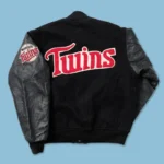 Vintage Minnesota Twins Black Varsity Jacket