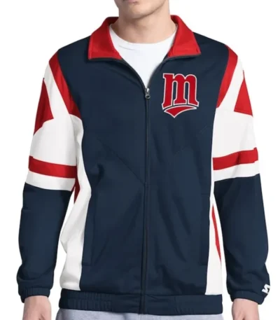 Minnesota Twins Contender Tricot Track Jacket