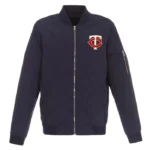 Minnesota Twins Nylon Bomber Jacket