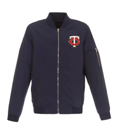 Minnesota Twins Nylon Bomber Jacket